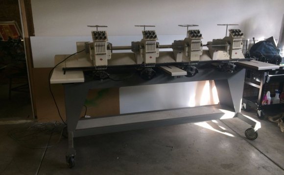 Melco EMC 6/4 Embroidery