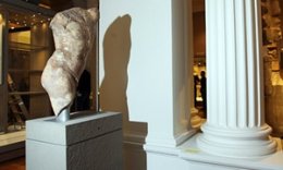 A Greek statue of Apollo at The Fitzwilliam Museum, Cambridge