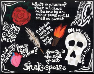 Shakespeare quotes in image form