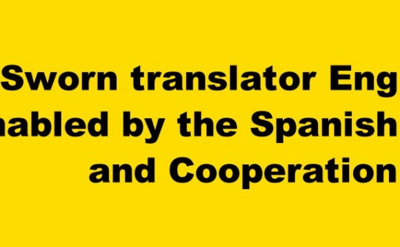 What is a sworn translator?