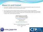 Certified Translation Professional