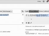 Google Translate from English to English