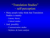 Routledge Encyclopedia of translation Studies