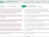 SDL machine translation