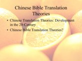 Translation Theories