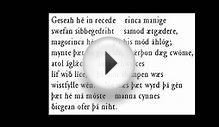 Beowulf Reading in Old English.wmv