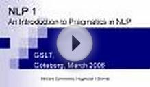 NLP 1 An Introduction to Pragmatics in NLP